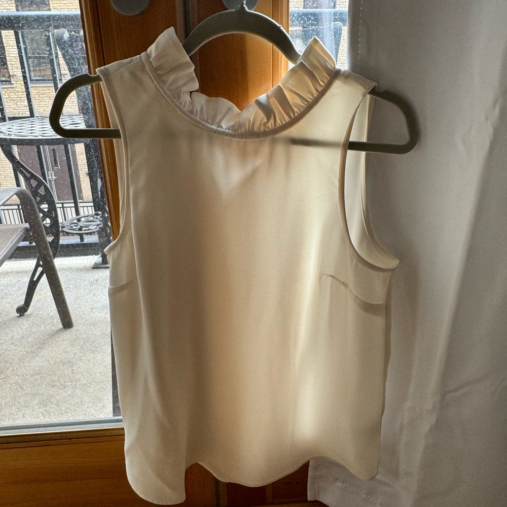 J. Crew Tank in Cream
